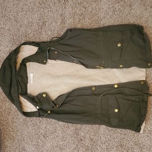 Army green vest